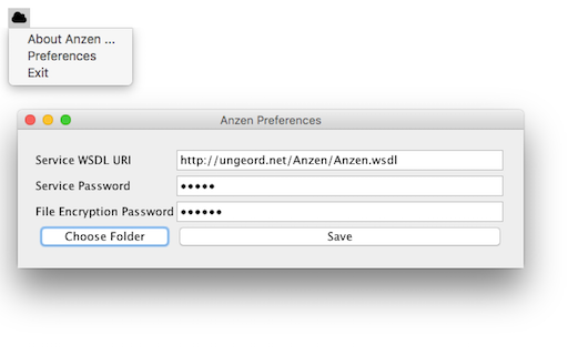 anzen frontend user interface is naturally very simple with the magic happening under the hood